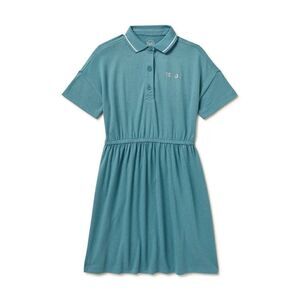 Wonder Nation Girls Vent Back Polo Dress, Size XL